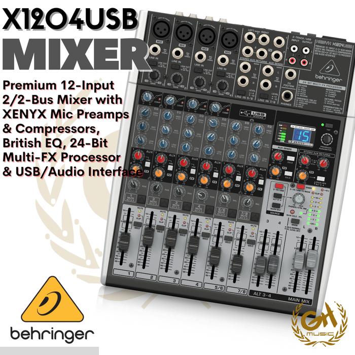 x1204 USB behringer ミキサー Promo BEHRINGER XENYX X1204USB MIXER