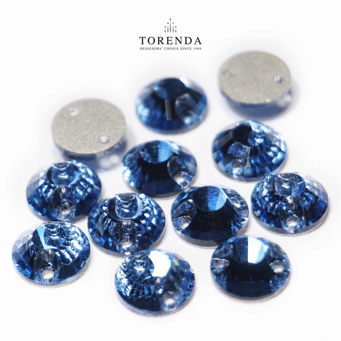 Gambar Torenda Crystal Jahit Payet T3204 (8mm) / PCS - Saphire dari Torenda undefined Tokopedia