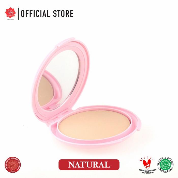 Gambar VIVA Bright Beauty Compact Powder With SPF 15 | Bedak Padat| Make Up - NATURAL dari Rose Kosmetik undefined Tokopedia