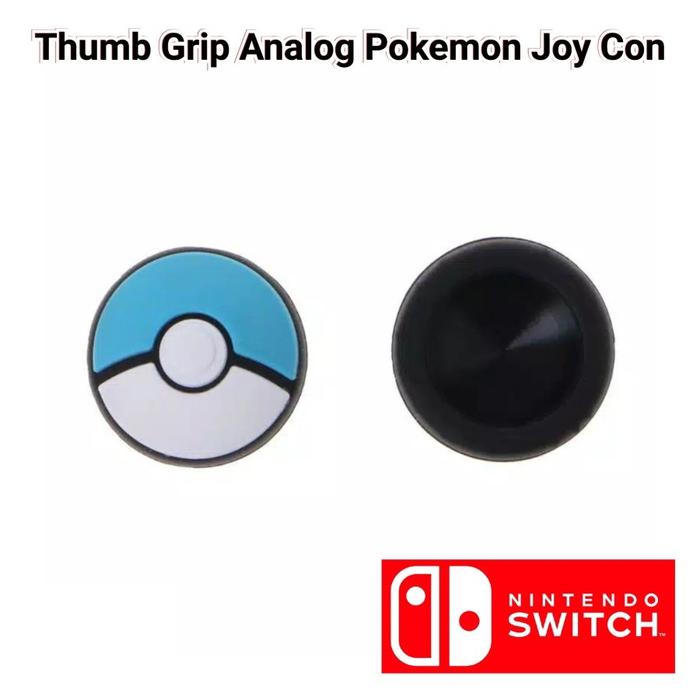 Gambar Thumb Grip Analog Cap Joy Con Joycon Nintendo Switch Pokeball HORI CN - Biru Muda dari waroengame M2SQ undefined Tokopedia