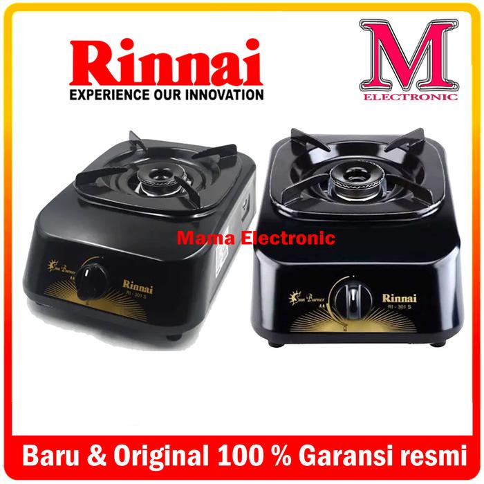 Jual RINNAI RI 301 S - 1 Tungku / Kompor Gas Rinnai 1 Tungku RI 301s - Kota  Tangerang Selatan - Mama Electronic | Tokopedia