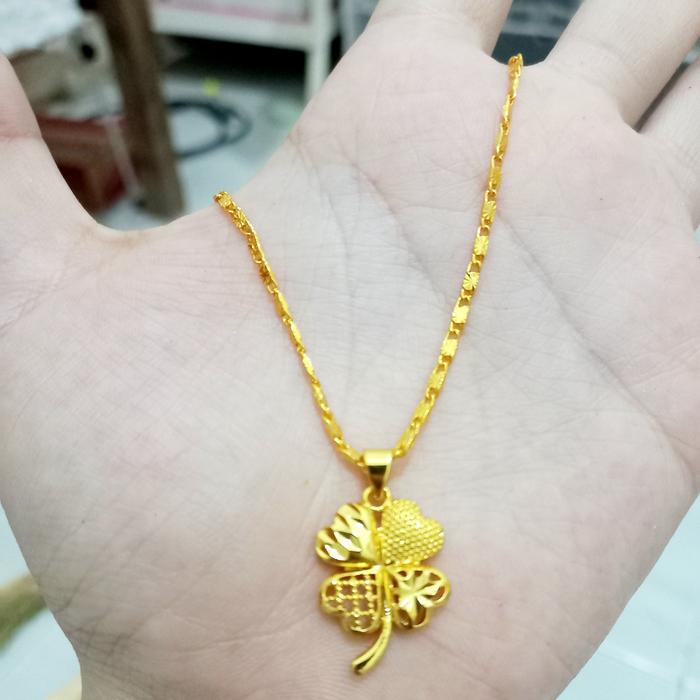 Gambar kalung koin - motiv 5 dari oliajewelry undefined Tokopedia