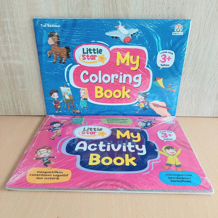 Gambar Paket Little Star: My Activity Books & My Coloring Book dari Buku Anak Sip undefined Tokopedia
