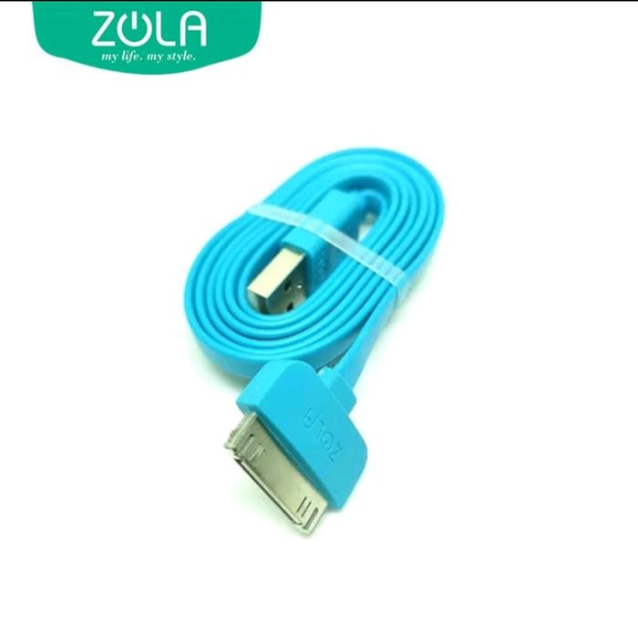 Gambar ZOLA Lollipop Kabel Data & Charging IPhone 4 Dan IPad Generasi 1 & 2 - Micro Usb 30cm dari Zola Indonesia undefined Tokopedia