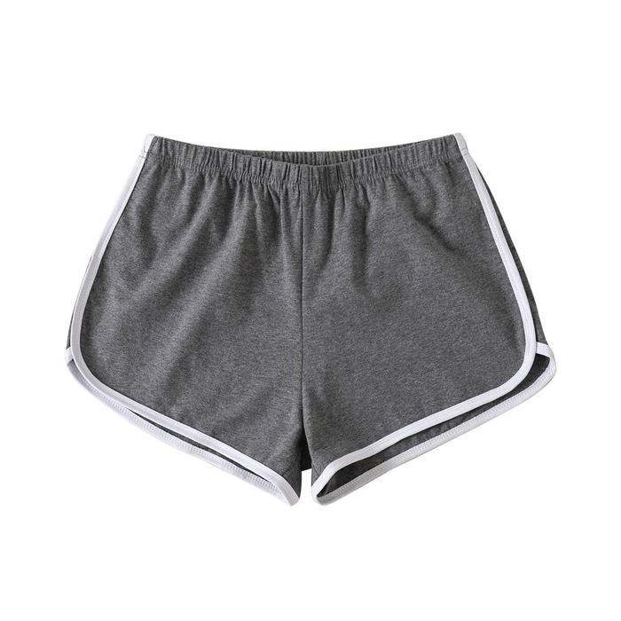 Gambar Celana Pendek Wanita Nyaman Hotpants Muniko Celana Santai Murah - abu misty dari Reigen official Jakarta Barat Tokopedia