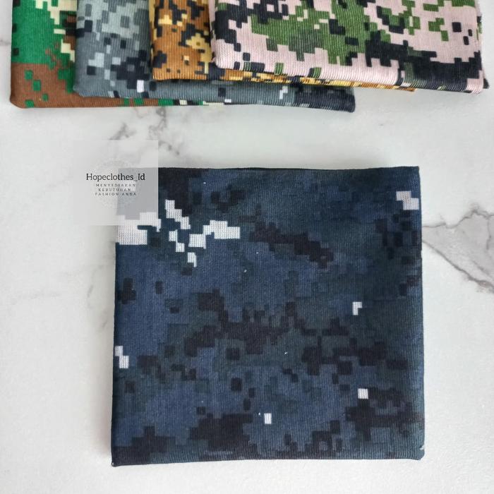 Gambar Masker Baff Multifungsi Bandana Slayer Headband AntiUV PREMIUM - Navy Pixel dari HopeclothesID_NEW undefined Tokopedia