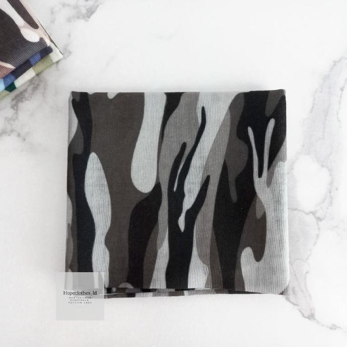 Gambar Masker Baff Multifungsi Bandana Slayer Headband AntiUV PREMIUM - Camo Grey dari HopeclothesID_NEW undefined Tokopedia