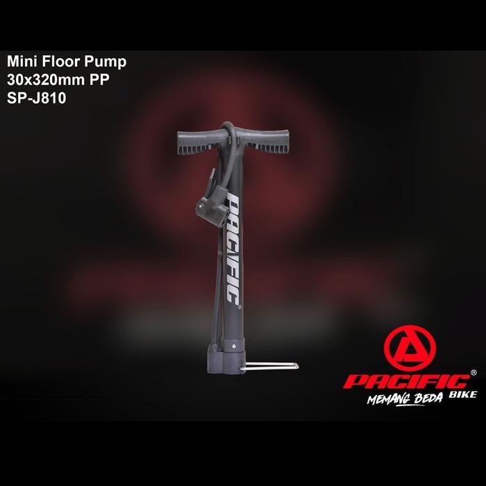 Gambar Pompa Ban Sepeda / Motor Bicycle Pump Pendek Pacific - SP-J810 dari piPIT STOP undefined Tokopedia