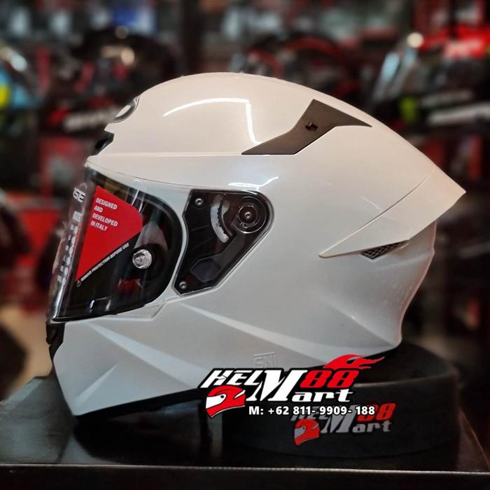 Gambar KYT TT Course Solid Helm KYT TTCourse Fullface KYT TTC (2KG) - Putih, M dari Helm Mart 88 MOTOVERSE undefined Tokopedia