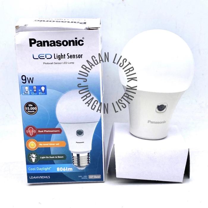 Gambar LED SENSOR CAHAYA LIGHT SENSOR 9W 9 W 9WATT 9 WATT PANASONIC - Putih dari Juragan Listrik. undefined Tokopedia