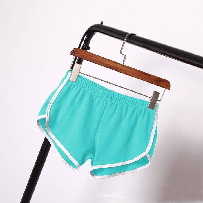 Gambar Celana Pendek Wanita Nyaman Hotpants Muniko Celana Santai Murah - tosca dari Reigen official Jakarta Barat Tokopedia