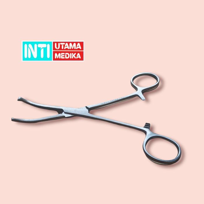 Gambar Klem Kocher Lurus 14cm Klem Kocher Bengkong 14cm Klem Koher Lurus 14cm - BENGKOK dari Inti Utama Medika undefined Tokopedia