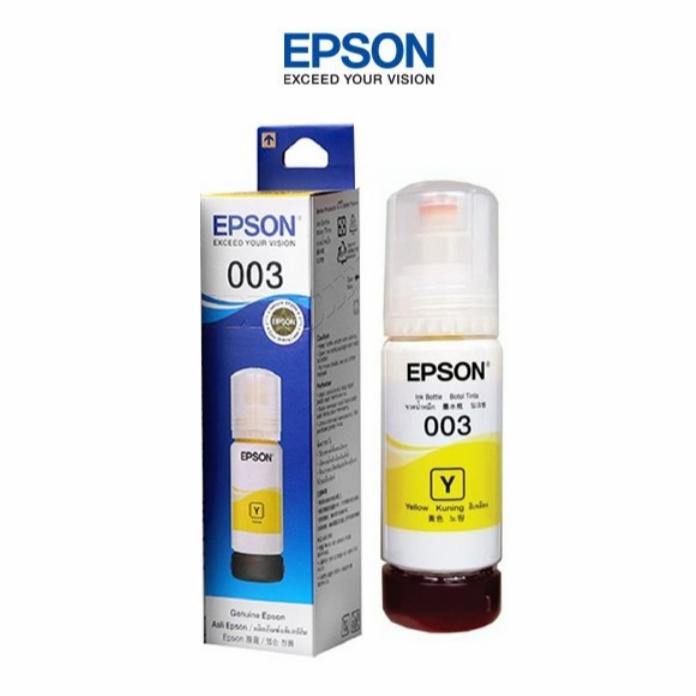 Gambar TINTA ORIGINAL EPSON 003 - Kuning dari bumiprinterepson undefined Tokopedia