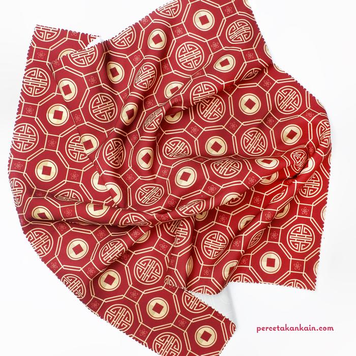 Gambar Kain Motif Chinese New Year Pattern - Arlie - Lingkaran dari Arlie Percetakan Kain undefined Tokopedia