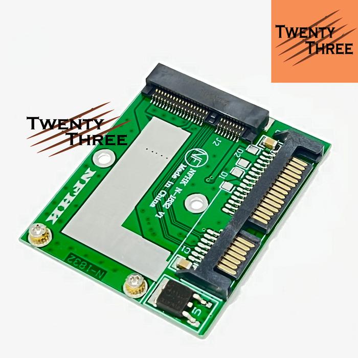 Micro Sata Ssd To Msata To Sata Jual MSATA SSD To SATA Inch