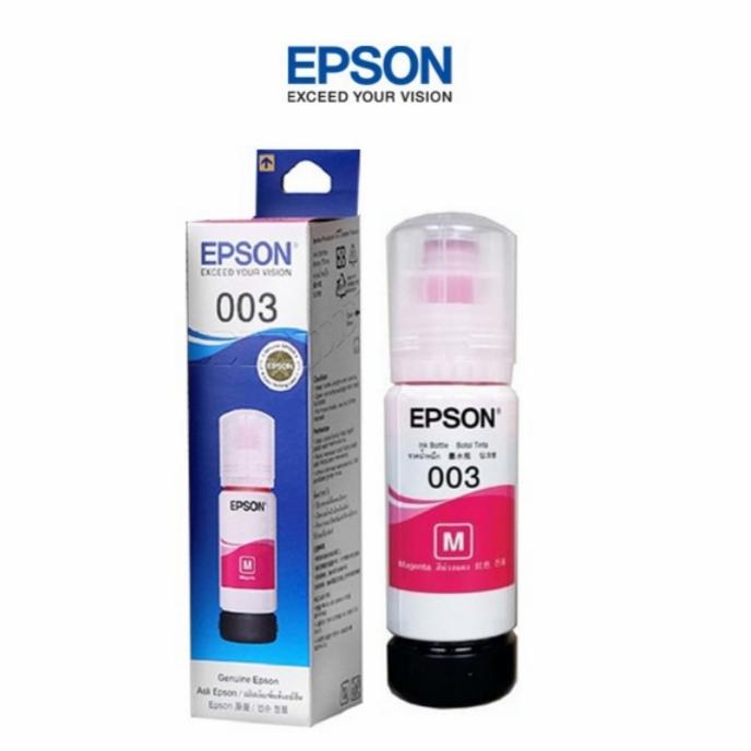 Gambar TINTA ORIGINAL EPSON 003 - Merah dari bumiprinterepson undefined Tokopedia