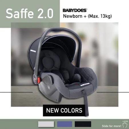 Gambar Carrier Carseat Babydoes Saffe 2.0 / Kursi Mobil Anak - Hitam dari ModernMoms undefined Tokopedia