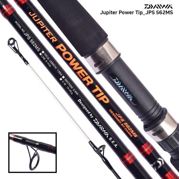 Gambar Joran Spinning DAIWA JUPITER JPS Power Tip Bahan Fiber - 562MS dari Dunia Pancing Latumenten undefined Tokopedia