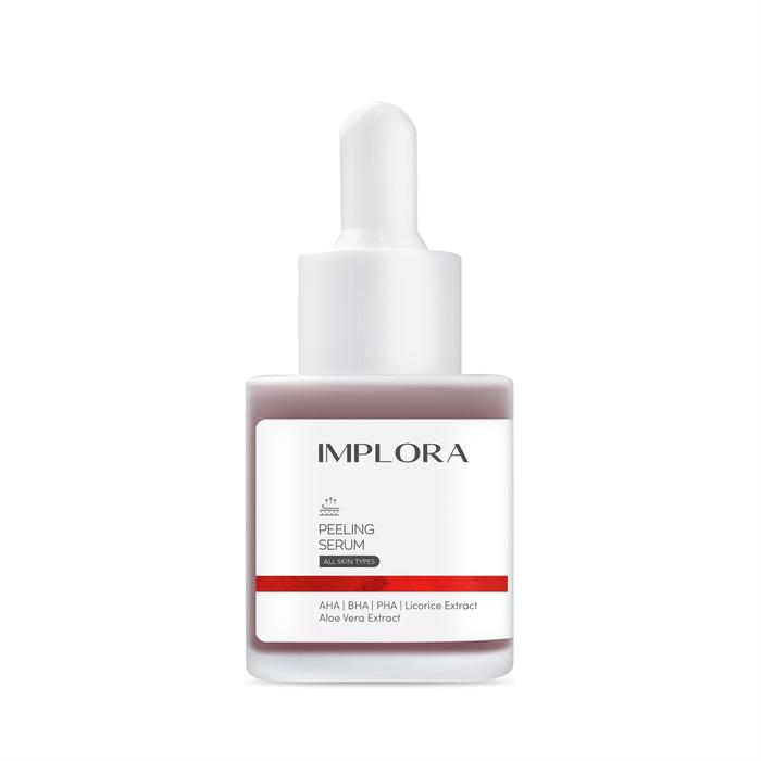 Gambar IMPLORA SERUM WAJAH 20ml - PEELING SERUM dari PEACH KEBUN AGUNG undefined Tokopedia
