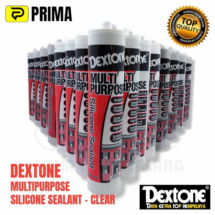 Gambar DEXTONE SILICONE SEALANT 300ML MULTI PURPOSE LEM - Clear dari klikglobaltech undefined Tokopedia