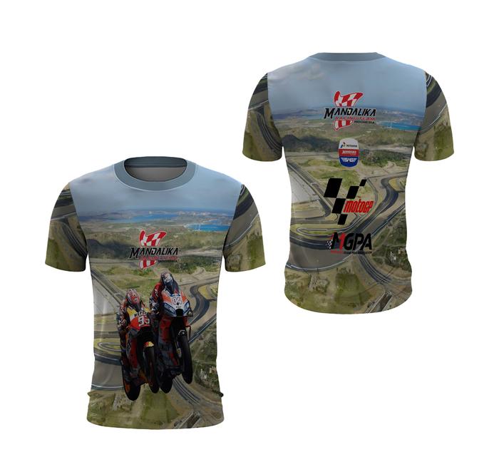 Gambar Kaos Mandalika Moto GP / Kaos Mandalika Rancing Team FullPrint - ART 4, S dari FikaStore undefined Tokopedia