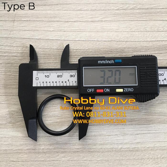Gambar O-ring Valve Scuba Diving Accessories Diving Oring HD-583 - Type B dari HOBBY DIVE undefined Tokopedia