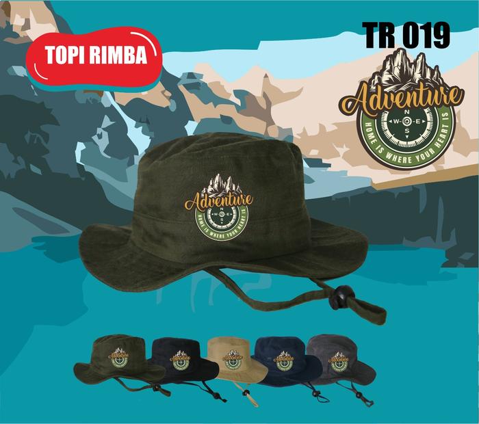 Gambar Topi Rimba Kompas Advanture Rimba Hat Topi Gunung Pria Wanita Premium - Army dari Anggean Polos undefined Tokopedia