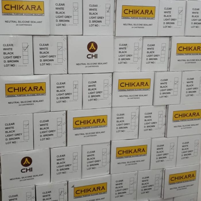 Gambar Lem Silikon Netral Merk Chikara - Putih - BLACK dari Galery 88 Interior undefined Tokopedia