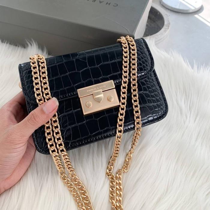 Gambar C641 - Black Croco dari Pinkyshop3 undefined Tokopedia