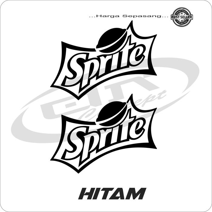 Gambar Stiker SPRITE Logo Hologram Sticker motor mio beat vario scoopy vespa - Hitam, 20cm dari Dn Concept undefined Tokopedia