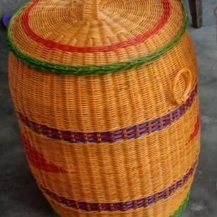 Gambar Bakul pakaian rotan dari Mutiara Rattan, Wood and Optik Medan undefined Tokopedia