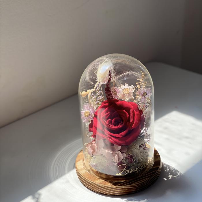 Gambar PO Valentine Gifts preserved flower, preserved rose - mon chéri dari Zonnebloemflorist undefined Tokopedia