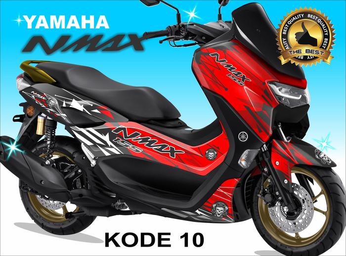 Gambar DECAL NMAX NEW 155 VARIASI STIKER FULL BODY STICKER DECAL ALL NEW NMAX - KODE 10 dari gtvariasi undefined Tokopedia