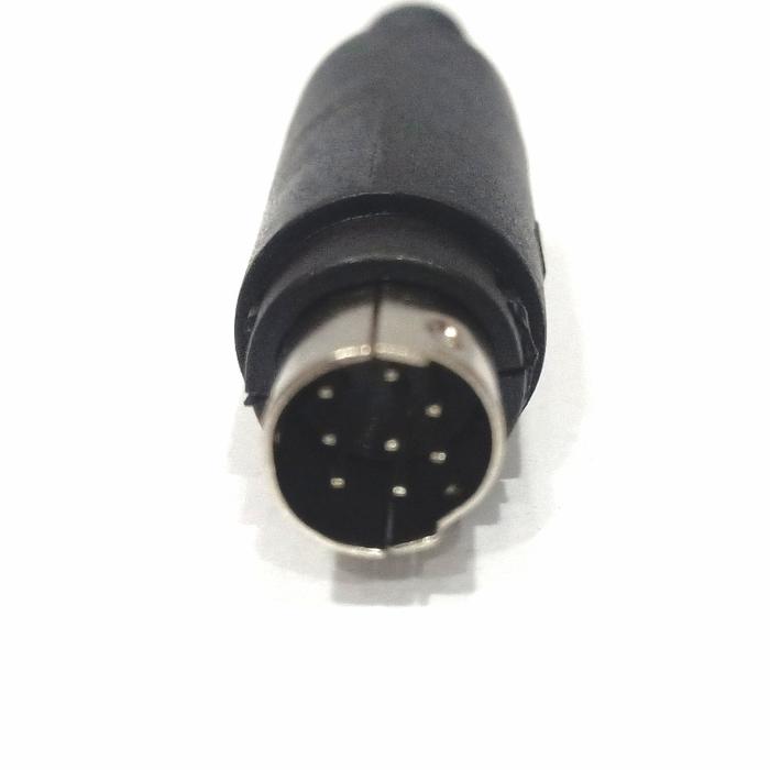 Gambar Mini Din 6 pin dan 8 pin PS2 connector Male - 8 pin dari Aufa Dinamika Elektrik undefined Tokopedia