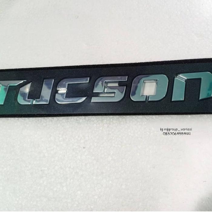 Gambar Emblem logo hyundai TUCSON new style/old style ukuran original bagasi - old style dari Nina MJ undefined Tokopedia