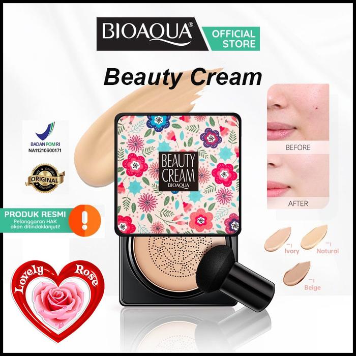 Gambar 【BPOM】BIOAQUA BEAUTY CREAM BEAUTE CREAM - BEIGE dari Rossy Rose undefined Tokopedia