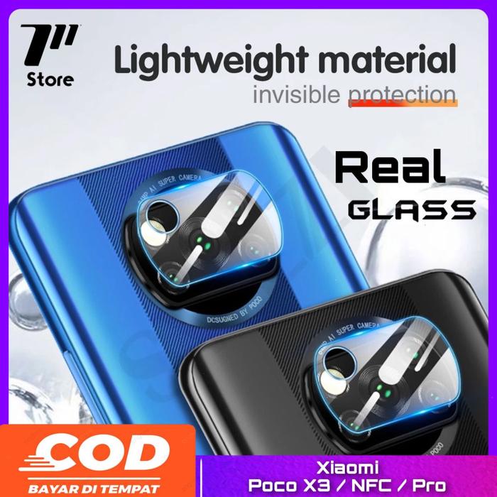 Xiaomi Poco X3 Pro NFC Real Tempered Glass Kamera Clear Camera Bening  Poco X3, Clear