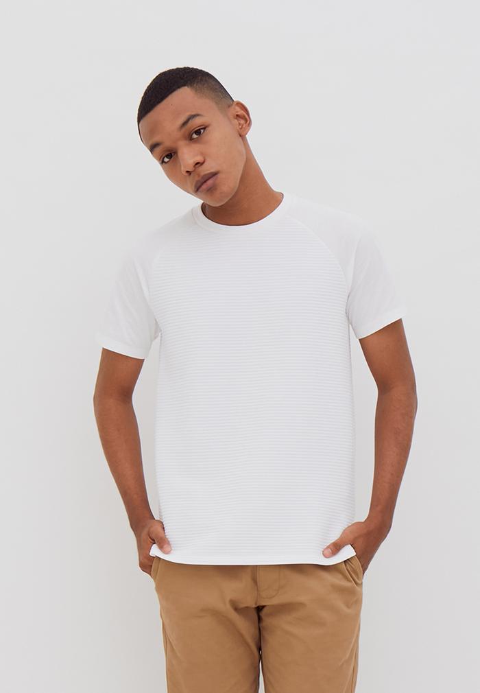 Gambar MEN'S TOP Kaos Lengan Pendek Pria Slim Fit BRAUNFELS - WHITE - WHITE, XXL dari Men's Top Official undefined Tokopedia