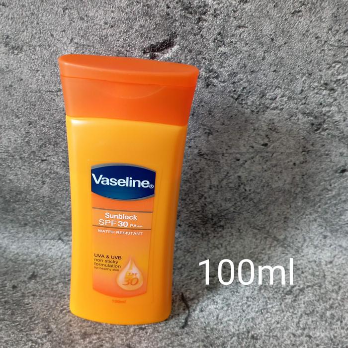 Gambar Vaseline vaselin sunblock spf 30 sun protection spf30 100ml dari Ing2 undefined Tokopedia