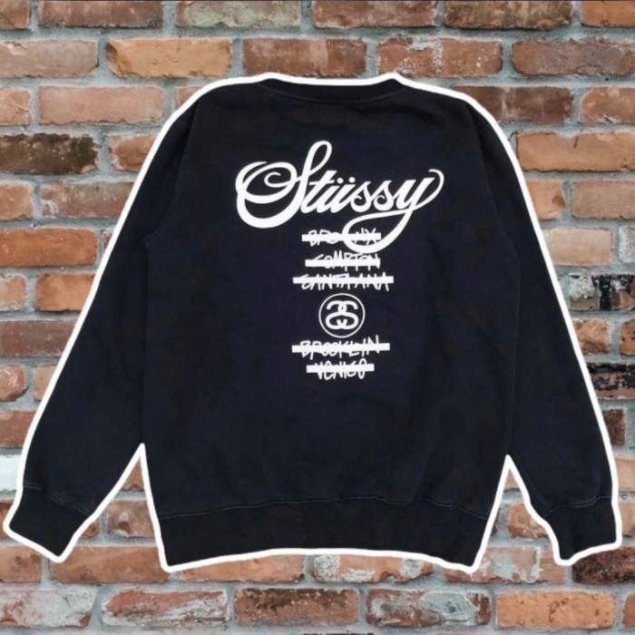 Jual CREWNECK STUSSY original second jaket hoodie sweater Kota