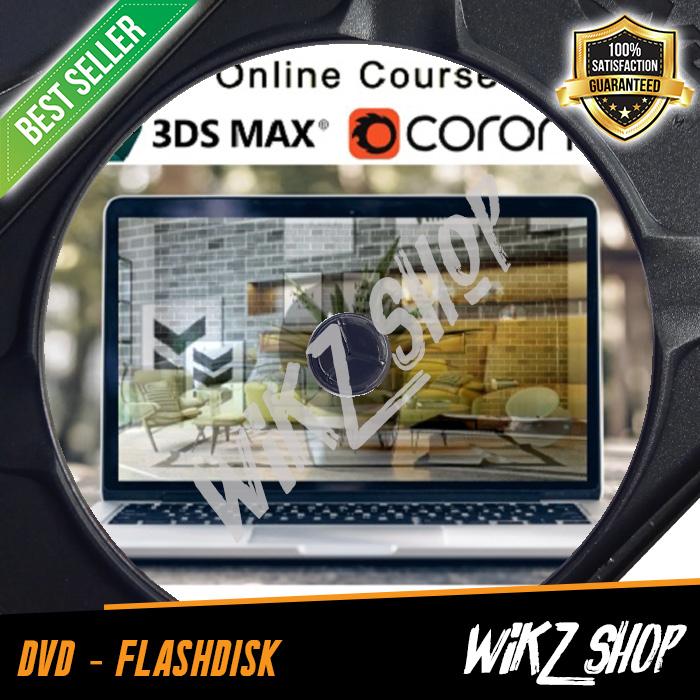 Gambar Tutorial 3DSMAX - CORONA RENDER for Beginners by Ud*my - DVD dari Wikz Shop159 undefined Tokopedia