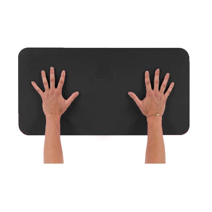 Gambar Matras Yoga Minipad / Matras Senam Olahraga / Jual Matras Senam 5mm - Hitam, 40X62 cm dari al_misfalah undefined Tokopedia