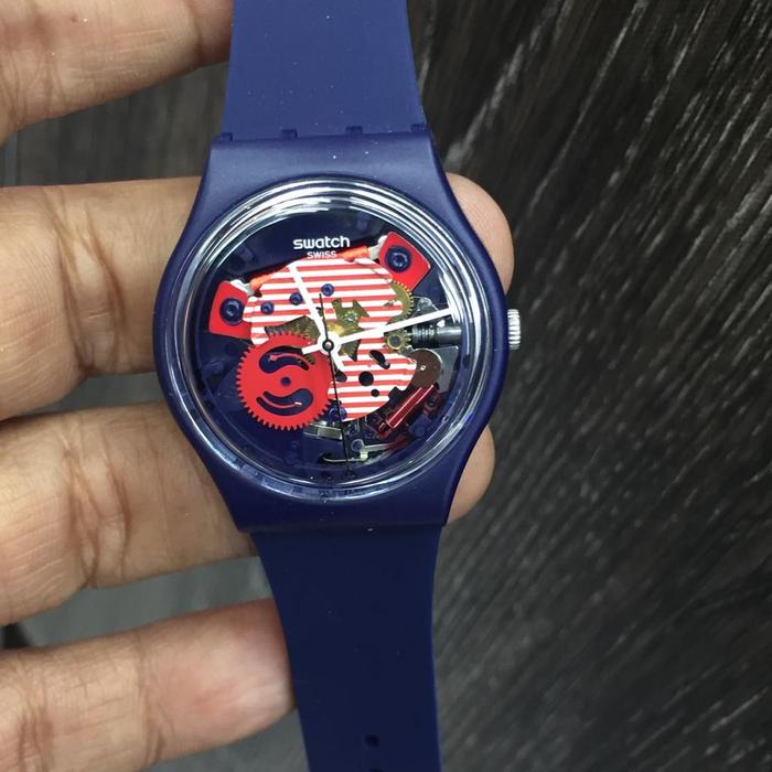 Swatch watch strap Porticciolo (AGN239)