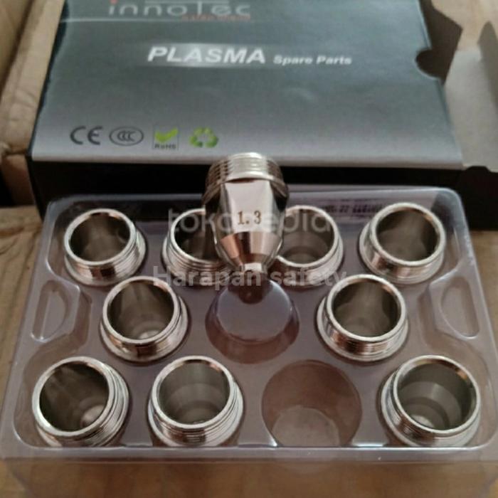 Gambar mata plasma cutting nozzle tip p80 p.80 P 80 Dia 1.3 dan 1.5 innotec - 1.5mm dari Harapan safety undefined Tokopedia