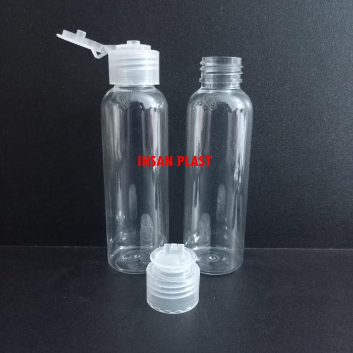 Gambar BOTO PET FLIPTOP 100ML - Bening dari Ihsan Plast undefined Tokopedia