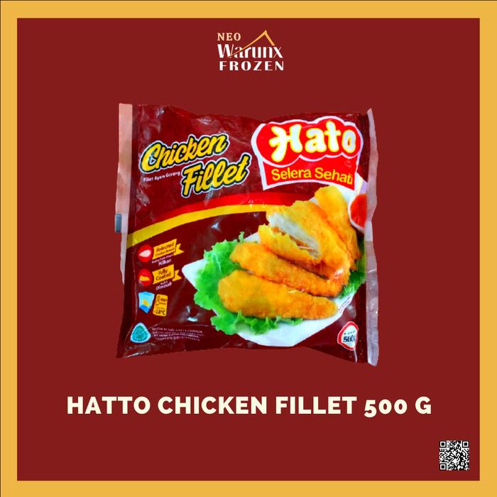 Gambar Nugget Ayam Krispi Fillet Hato Berat 500g [HALAL] dari Warunx Frozen Official undefined Tokopedia