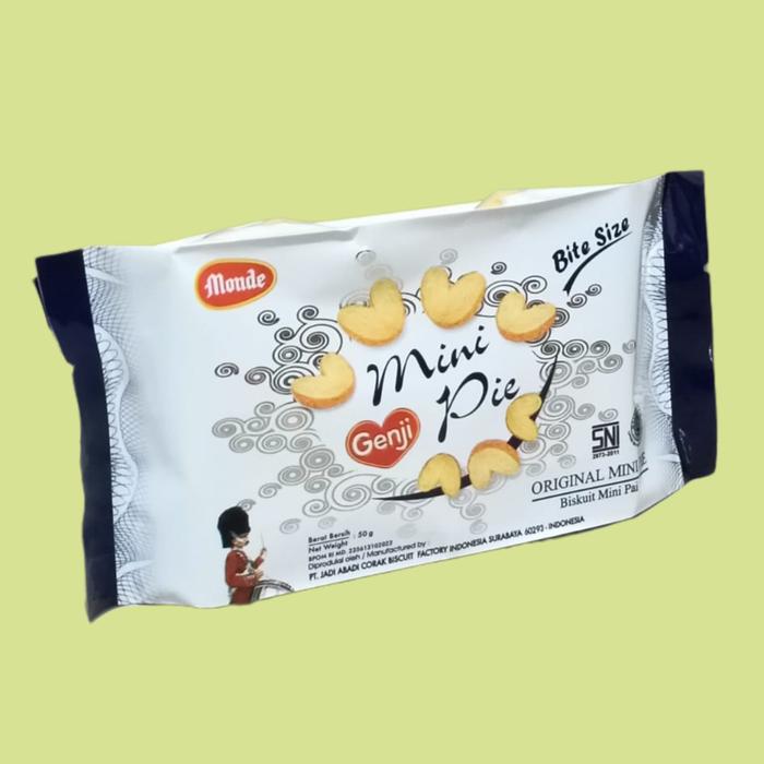 Gambar Monde Genji Pie Mini Original Bite Size Biscuit [50 g] dari Juan Jaya Shopp undefined Tokopedia