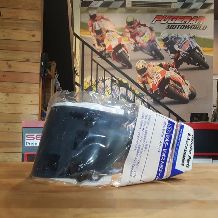 Gambar visor arai dark flat vas rx7x smoke dari PUGERAN MOTOWORLD undefined Tokopedia