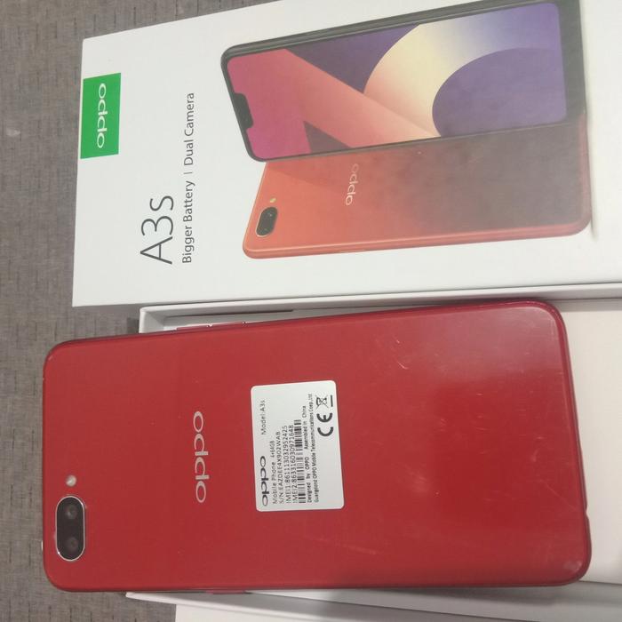 Gambar oppo a3s ram 4/64gb second 99 new garansi - Merah dari nilam67 undefined Tokopedia