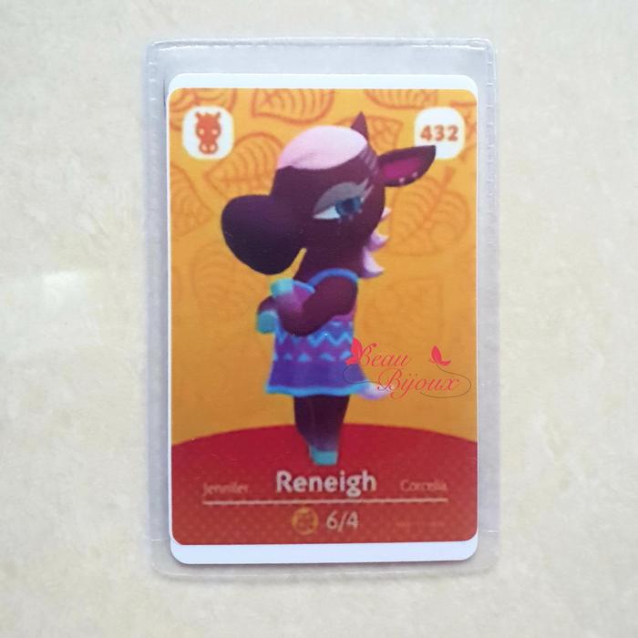 Gambar amiibo card animal crossing new horizon series 5 - reneigh dari Temu Barang Bagus undefined Tokopedia